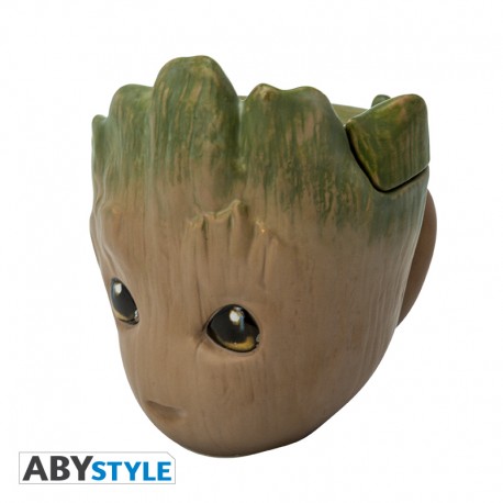 TAZZA 3D MARVEL - GROOT - ABYSTYLE